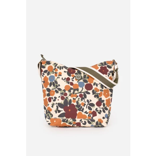 Brakeburn Cream Bloom Hobo Bag 1 Brakeburn Cream Bloom Hobo Bag