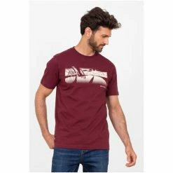 Brakeburn Red Mountain Bike Tee -Brakeburn shop unnamed file 39