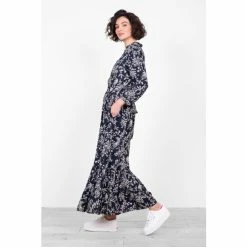 Brakeburn Blue Tiger Shirt Dress -Brakeburn shop unnamed file 391