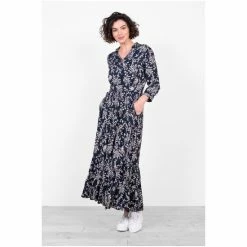 Brakeburn Blue Tiger Shirt Dress -Brakeburn shop unnamed file 392