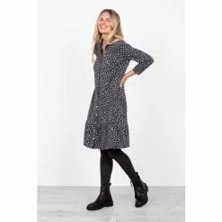 Brakeburn Grey Spotty Shirt Dress 8 Brakeburn Grey Spotty Shirt Dress -Brakeburn shop unnamed file 401