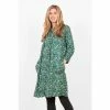 Brakeburn Green Ditsy Shirt Dress