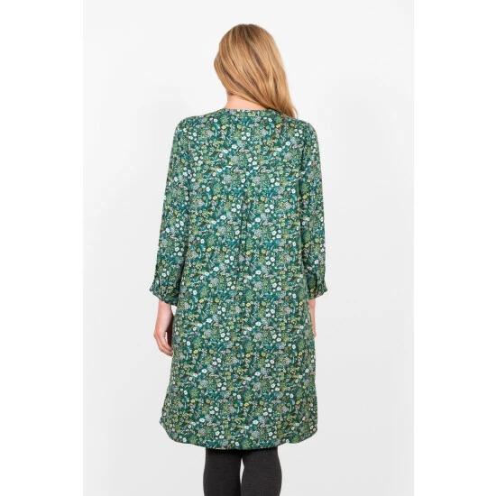 Brakeburn Green Ditsy Shirt Dress 2 Brakeburn Green Ditsy Shirt Dress - Image 2