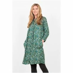 Brakeburn Green Ditsy Shirt Dress 9 Brakeburn Green Ditsy Shirt Dress -Brakeburn shop unnamed file 418