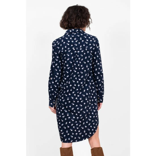Brakeburn Blue Daisy Cord Dress 2 Brakeburn Blue Daisy Cord Dress - Image 2