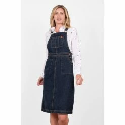 Brakeburn Blue Rayna Pinny Dress