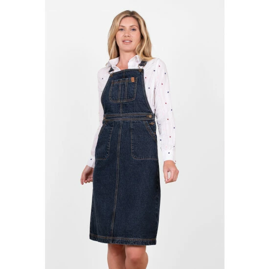 Brakeburn Blue Rayna Pinny Dress 1 Brakeburn Blue Rayna Pinny Dress