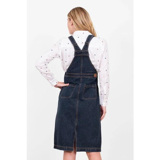 Brakeburn Blue Rayna Pinny Dress 2 Brakeburn Blue Rayna Pinny Dress - Image 2