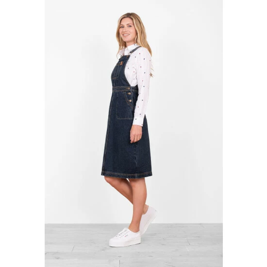 Brakeburn Blue Rayna Pinny Dress 4 Brakeburn Blue Rayna Pinny Dress - Image 4