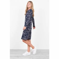 Brakeburn Blue Tiger Jersey Dress 3 Brakeburn Blue Tiger Jersey Dress -Brakeburn shop unnamed file 437