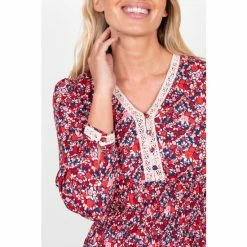 Brakeburn Red Floral Midaxi Dress 7 Brakeburn Red Floral Midaxi Dress -Brakeburn shop unnamed file 441