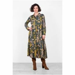 Brakeburn Green Winter Trailing Shirt Dress 4 Brakeburn Green Winter Trailing Shirt Dress -Brakeburn shop unnamed file 453
