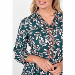 Brakeburn Green Autumn Breeze Shirt Dress -Brakeburn shop unnamed file 471