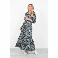 Brakeburn Green Autumn Breeze Shirt Dress -Brakeburn shop unnamed file 473