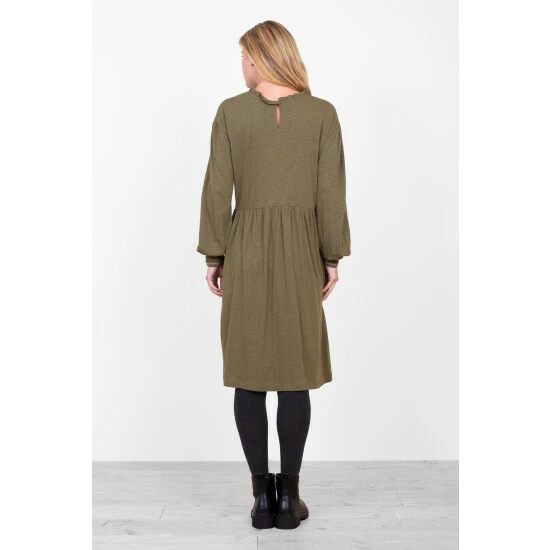 Brakeburn Green Kinsley Jersey Dress 2 Brakeburn Green Kinsley Jersey Dress - Image 2