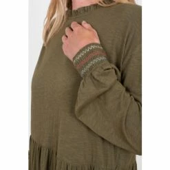 Brakeburn Green Kinsley Jersey Dress 7 Brakeburn Green Kinsley Jersey Dress -Brakeburn shop unnamed file 496