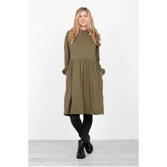 Brakeburn Green Kinsley Jersey Dress 5 Brakeburn Green Kinsley Jersey Dress - Image 5
