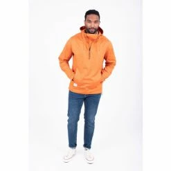 Brakeburn Orange Pullover Jacket