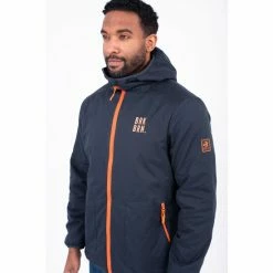 Brakeburn Blue Zip Through Insulated Jacket 9 Brakeburn Blue Zip Through Insulated Jacket -Brakeburn shop unnamed file 539