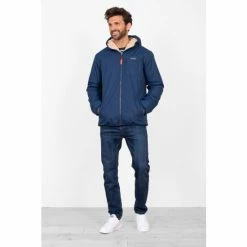 Brakeburn Blue Reversible Fleece Jacket -Brakeburn shop unnamed file 550