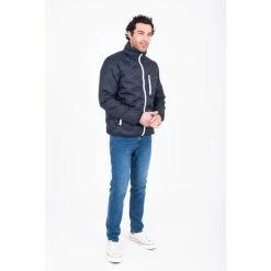 Brakeburn Grey Puffer Jacket -Brakeburn shop unnamed file 556