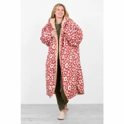 Brakeburn Orange Leopard Chinook Jacket