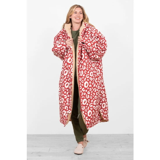 Brakeburn Orange Leopard Chinook Jacket 1 Brakeburn Orange Leopard Chinook Jacket