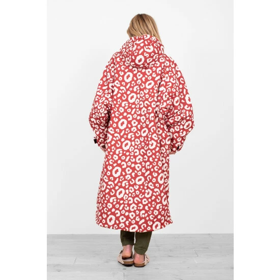 Brakeburn Orange Leopard Chinook Jacket 2 Brakeburn Orange Leopard Chinook Jacket - Image 2