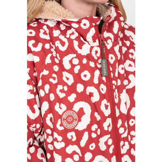 Brakeburn Orange Leopard Chinook Jacket 3 Brakeburn Orange Leopard Chinook Jacket - Image 3