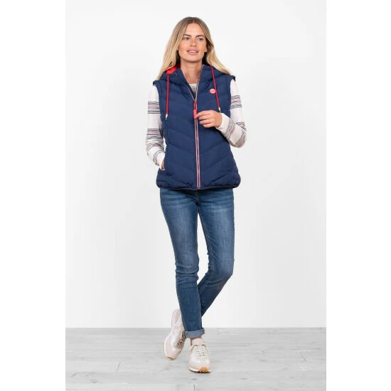 Brakeburn Blue Rainbow Puffer Jacket 4 Brakeburn Blue Rainbow Puffer Jacket - Image 4