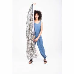 Brakeburn White Leopard Scarf -Brakeburn shop unnamed file 619