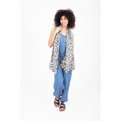 Brakeburn White Leopard Scarf -Brakeburn shop unnamed file 620