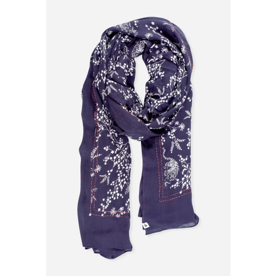 Brakeburn Blue Tiger Scarf 1 Brakeburn Blue Tiger Scarf