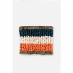 Brakeburn Green Multi Stripe Snood -Brakeburn shop unnamed file 647