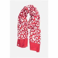 Brakeburn Orange Leopard Scarf -Brakeburn shop unnamed file 651