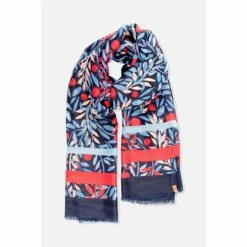 Brakeburn Blue Winter Trailing Blanket Scarf