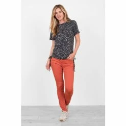 Brakeburn Grey Spotty Tie Side T-Shirt -Brakeburn shop unnamed file 66