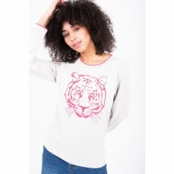 Brakeburn Grey Tiger Sweater