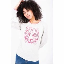 Brakeburn Grey Tiger Sweater -Brakeburn shop unnamed file 664
