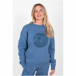 Brakeburn Blue Sunrise Sweatshirt -Brakeburn shop unnamed file 673