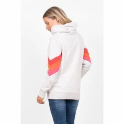 Brakeburn Neutral Alba Colourblock Sweatshirt -Brakeburn shop unnamed file 685
