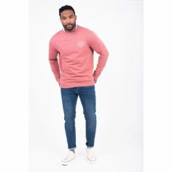 Brakeburn Pink Crew Neck Sweater