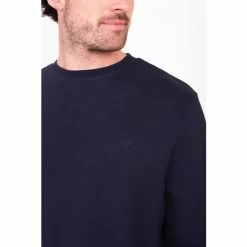 Brakeburn Blue Crew Neck Sweatshirt 7 Brakeburn Blue Crew Neck Sweatshirt -Brakeburn shop unnamed file 710