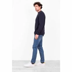 Brakeburn Blue Crew Neck Sweatshirt 8 Brakeburn Blue Crew Neck Sweatshirt -Brakeburn shop unnamed file 711