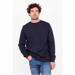 Brakeburn Blue Crew Neck Sweatshirt 9 Brakeburn Blue Crew Neck Sweatshirt -Brakeburn shop unnamed file 712