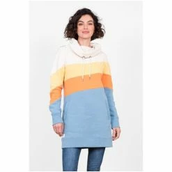 Brakeburn White Drew Colourblock Sweatshirt -Brakeburn shop unnamed file 717