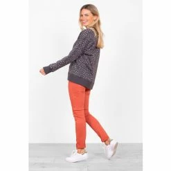 Brakeburn Grey Spotty Sweatshirt -Brakeburn shop unnamed file 736