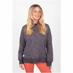 Brakeburn Grey Spotty Sweatshirt -Brakeburn shop unnamed file 737