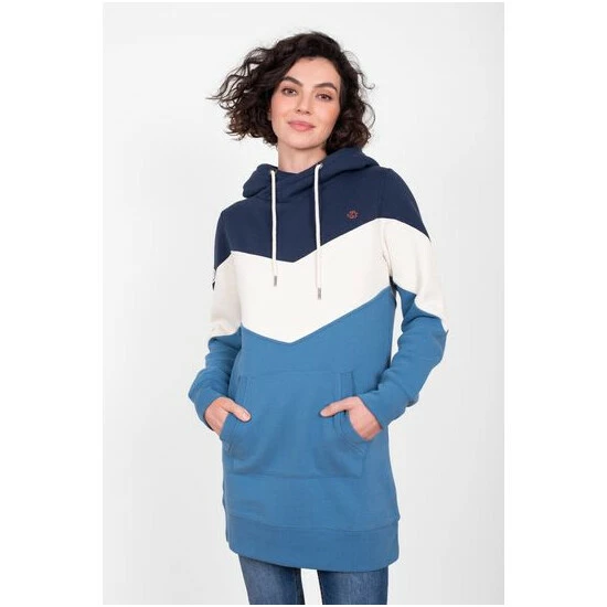 unnamed-file-781.jpg Brakeburn Blue Ziggy Colourblock Longline Hoodie -Brakeburn shop unnamed file 781