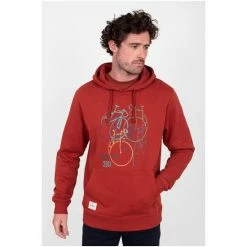 Brakeburn Red Bikes Hoodie 9 Brakeburn Red Bikes Hoodie -Brakeburn shop unnamed file 791